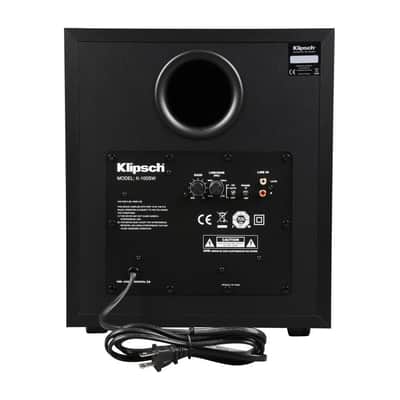 Klipsch - K-100SW - 250W 10-Inch Powered Subwoofer - Black image 4