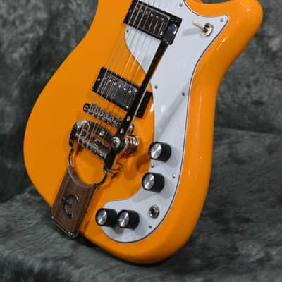 Epiphone NOS 150th Anniversary Crestwood Custom California Coral w/ Hardshell Case & FREE Same Day Shipping image 6