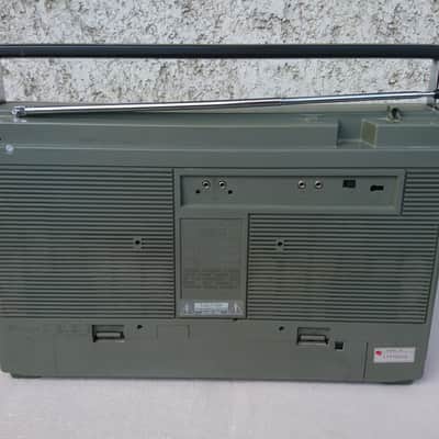 Sanyo M 9820K 1984 Vintage Boombox, Portable Stereo Radio, Cassette Tape Player image 3