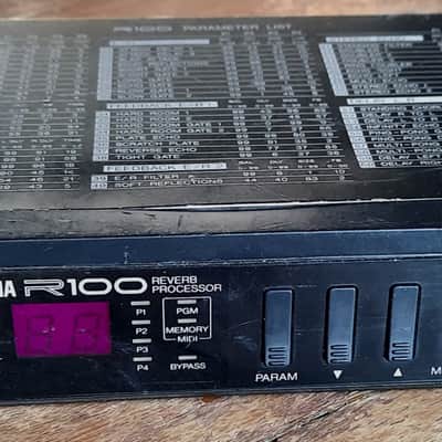 Yamaha R100 Reverb Processor 1990's Japan image 1
