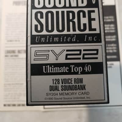 Sound Source Unlimited / SY204 - Ultimate top 40 - Rom Card