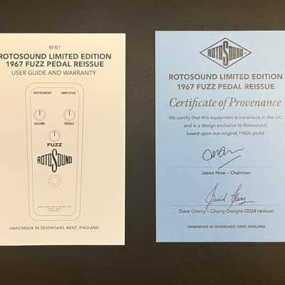 Rotosound RFB1 Fuzz Reissue 2012 - Present - Grey image 4