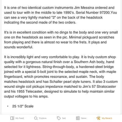 Jim Messina's Ernie Ball Music Man Albert Lee image 14