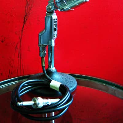 Vintage RARER 1940's Electro-Voice 630 Omnidirectional Dynamic Microphone Hi Z harp mic HAM radio w cable 605 664 image 1