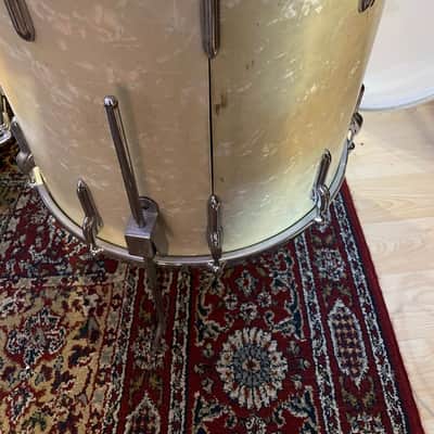 Premier 1960s Vintage Drum Kit - White Marine Pearl - 20 16 12 image 6