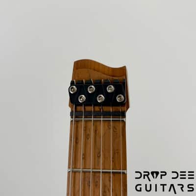 Strandberg Boden Original N2.6T Tremolo Multiscale Headless Electric Guitar w/ Bag - Black Denim Burst Satin image 12