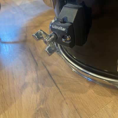 Ludwig 70s Vistalite Toms - 12” Rack, 13” Rack, 16” Floor 1970s - Black image 16