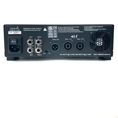 Bergantino B Amp w/ Bag and Footswitch image 3