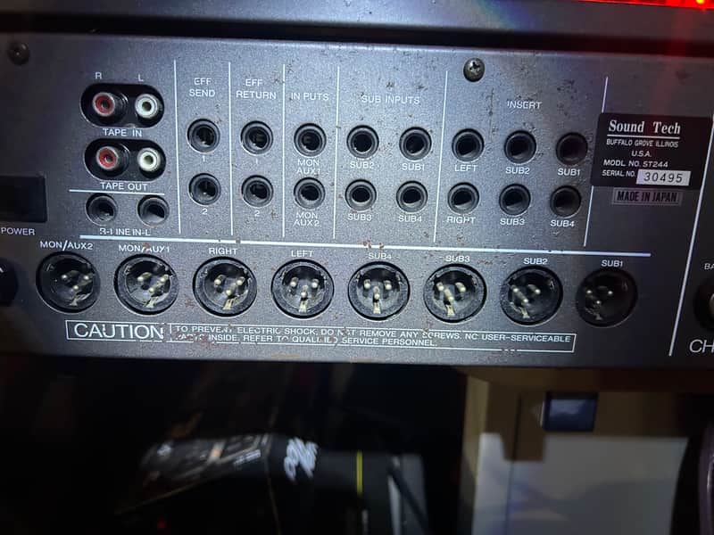 Soundtech ST244 Professional Mixing Board | Reverb
