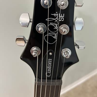 PRS SE Custom 24 2021 - Present Black Gold Burst image 3