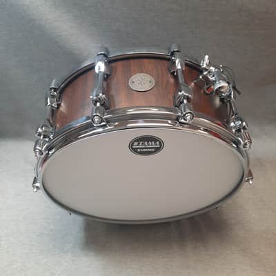Tama PBC146MNC Starphonic Bubinga 6x14" Snare Drum - Matte Natural Cordia image 4