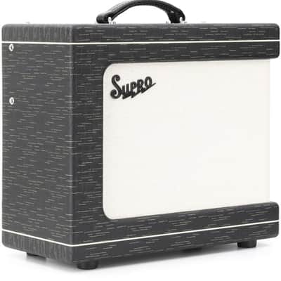 Supro Delegate Custom 1 x 12-inch 25-watt Tube Combo Amplifier - Black image 2