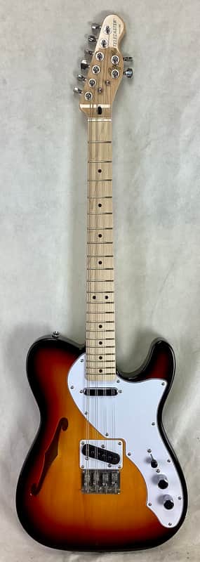 Squier Telecaster Thinline to 8 string Mandocello Conversion made to order with options image 1