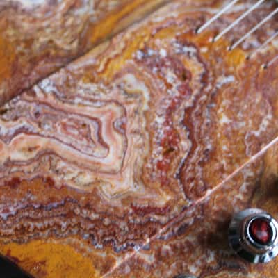 Gibson Firebird 2003 Customized one of a kind, Agate Stone Top image 8