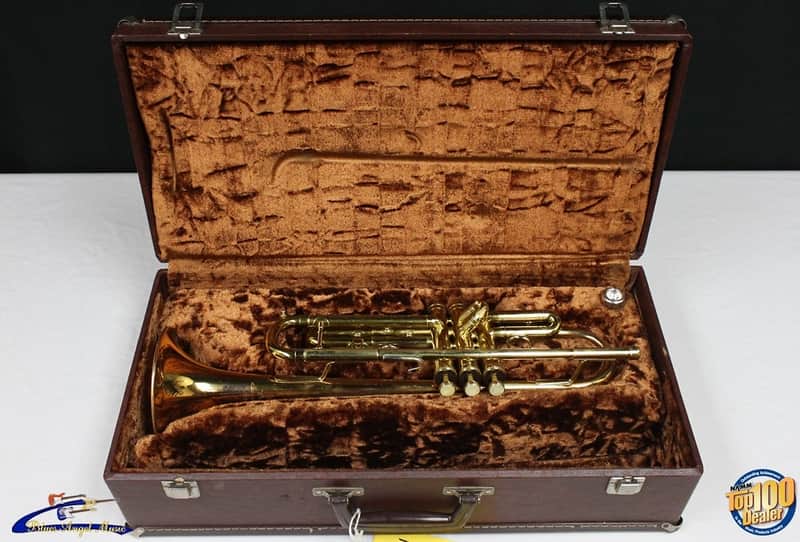 Vintage '80s Conn Doc Severinsen 1000B Trumpet w/ OHSC, USA, Plays