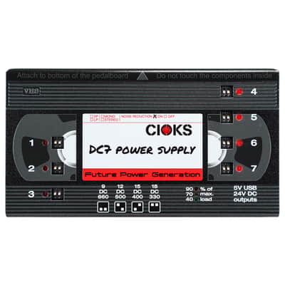 New CIOKS DC7 Limited Edition Retro Series VHS Tape Guitar Pedal Power Supply image 1
