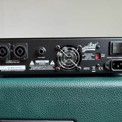 Aguilar Limited Edition Tone Hammer 500 Watt Bass Amp and SL112 Bass Cabinet in Racing Green - Matching Set - Mint! image 12