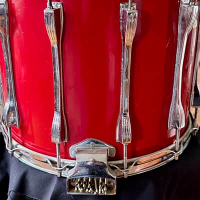 Ludwig 80's 11 x 14" Marching Snare Drum 12 Lugs USA image 5