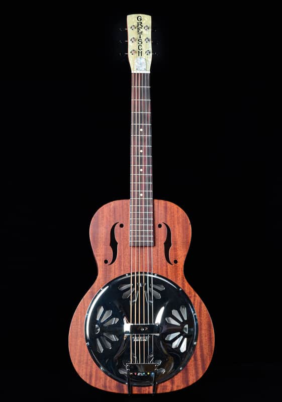 Gretsch G9200 Boxcar Round-Neck Resonator Guitar - Natural image 1