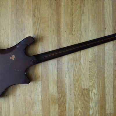 1978 Left Handed Guild B-302 Bass All Original image 4