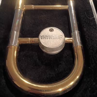 Yamaha YSL-354 Standard Trombone 2010s - Lacquered Brass image 3