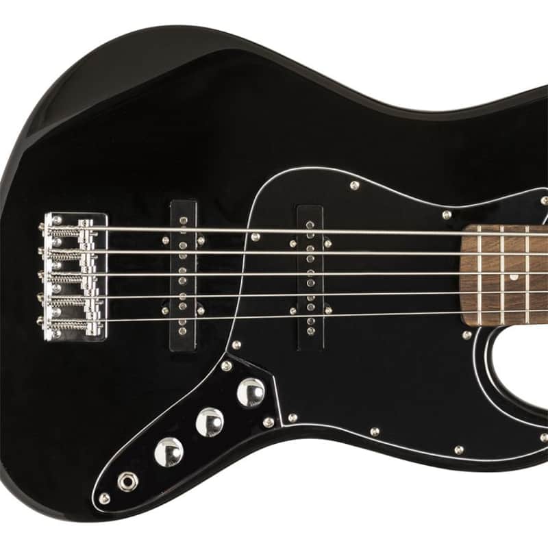 STAGG STANDARD 30 SERIES J-BASS V JAZZ / GLOSS BLACK image 1