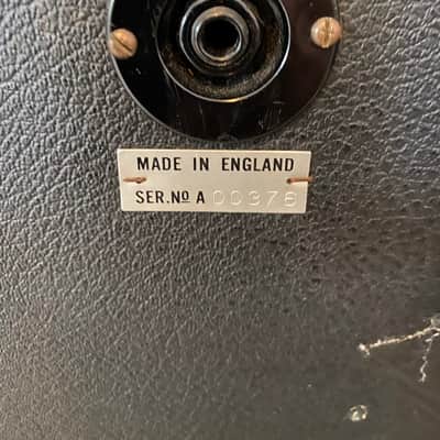 1972 Marshall Checkerboard 2064 Vintage Bass Cabinet image 3