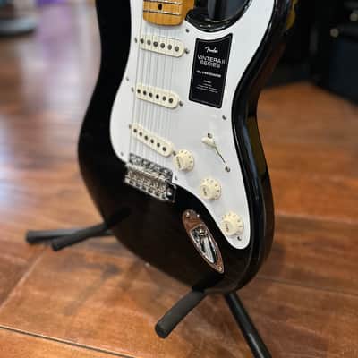 Fender Vintera II '50s Stratocaster with Maple Fretboard Black #MX23077277 / 7lbs. 14.1oz image 5
