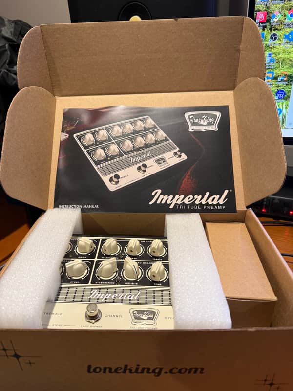 Tone King Imperial Preamp 2025 - Present - Cream / Black image 1