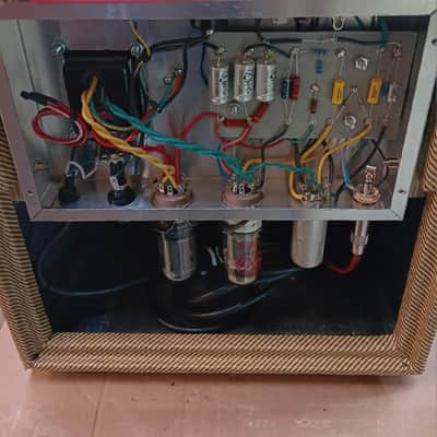 Champ 1953 Clone 5F1 Circuit Handwired Guitar Amplifier Combo 1X8" Speaker image 12