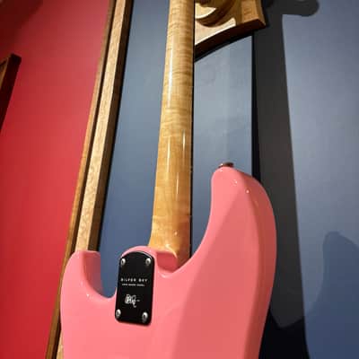 PRS Silver Sky John Mayer Roxy Pink with Figured Neck image 4