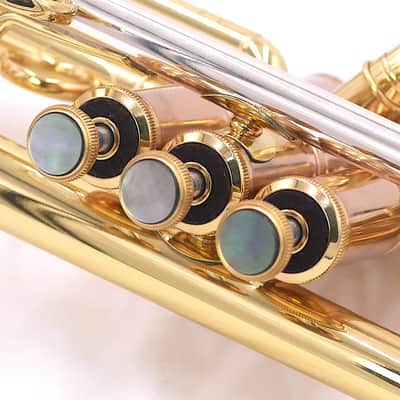 Back in stock! Carolbrass Andrea Giuffriedi All Around Trumpet in Clear Lacquer image 8