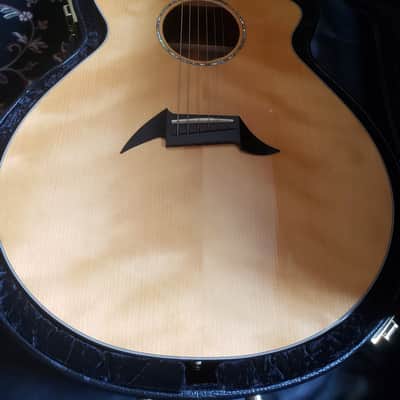 Breedlove Custom Shop Series SJ25 Custom [A/E] | Port Orford Cedar and Figured & Flamed Walnut | Signed Jayson Bowerman image 2