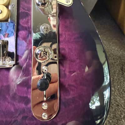 Dean Zelinsky Dellatera 2024 - Purple burst quilt top image 3