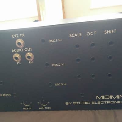 Studio Electronics MIDIMINI 1989 Black "Vintage Rack Analog Synth" image 7