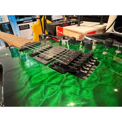 Jackson Custom Shop USA #508 Hand-Selected Bananas At Large Exclusive Special Edition PC1 Electric Guitar - Trans Green Burst image 3