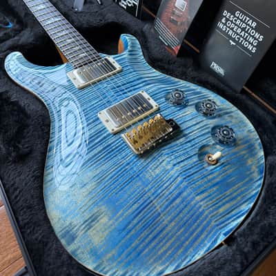 2025 PRS DGT Dave Grissom Signature 10 Top Birds - Faded Blue Jean image 2