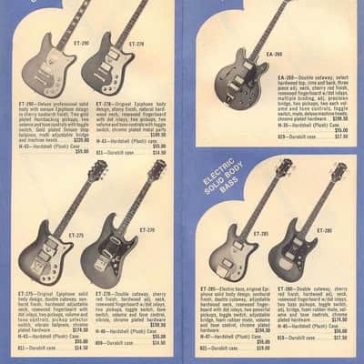 Vintage Epiphone ET-270 Early 1970's (Kurt Cobain style) - Japan image 12