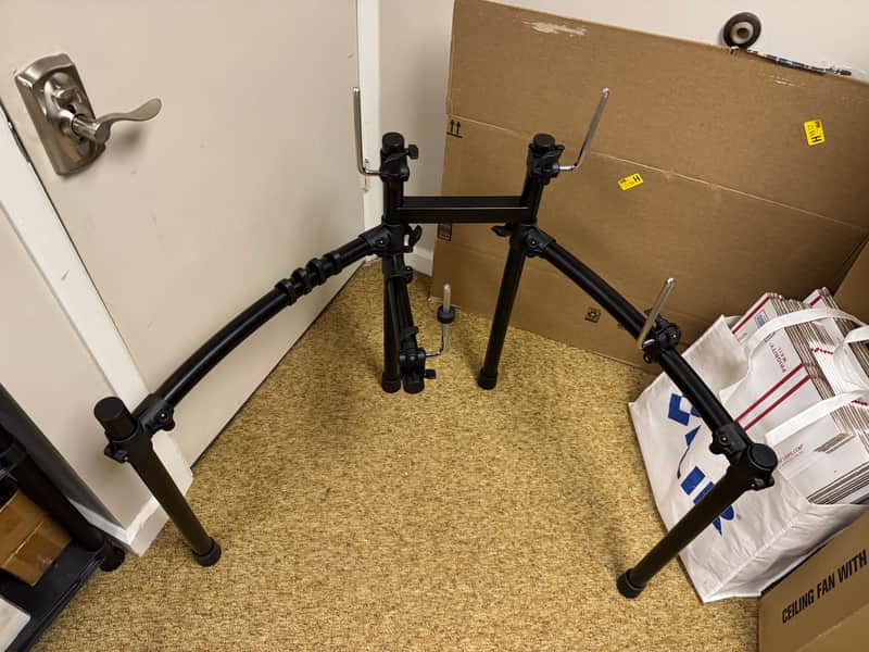 Roland MDS-C V-Drum Rack w/4 L-Rods And Clamps - 020626 image 1