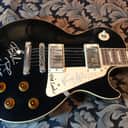 Green Day Autographed Gibson Les Paul Standard With Proof 2005 Black