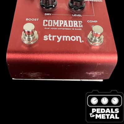Strymon Compadre Dual Voice Compressor & Boost 2020 - Present - Red - X16323 image 2