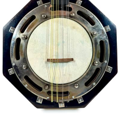 Banjo-Mandolin (Banjolin) Busato Style « Pierrot de la Lune » 1930's image 2