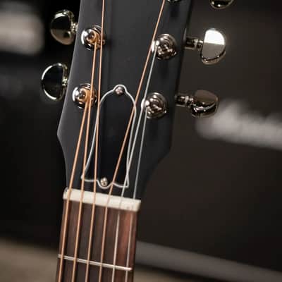 Gibson J-45 Special Dreadnought Acoustic Guitar - Ebony Satin with Gig Bag image 5