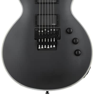ESP LTD EC-1000FR Electric Guitar - Black Satin image 1