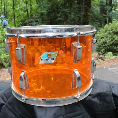 Ludwig Vistalite Toms 70's Amber image 20