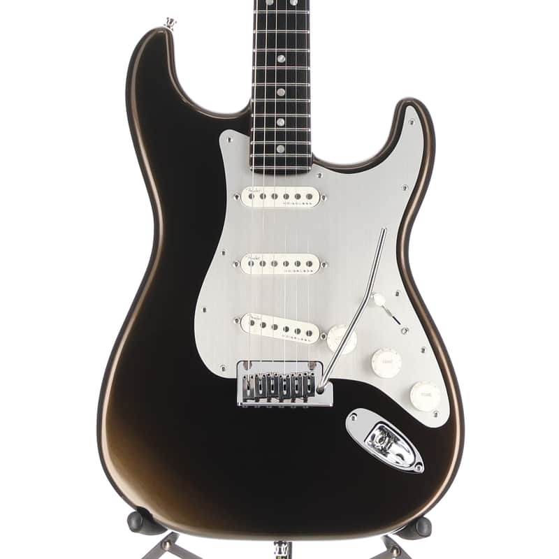Fender American Ultra II Stratocaster, Ebony Fingerboard, Texas Tea (X11) (21844)