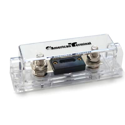 American Terminal ANH30CC 0/2/4 Gauge Ga ANL Fuse Holder + 200 Amp ANL Fuse image 1