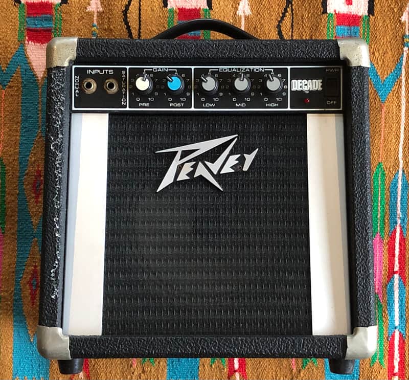 Peavey Decade 10-Watt 1x8" Guitar Combo 1980s - Black image 1