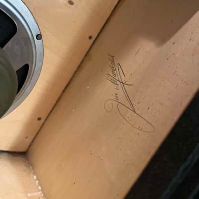 1971 vintage Marshall 2034 Pulsonic Speaker Cabinet Black image 8