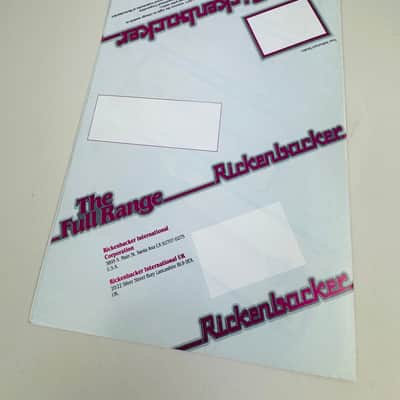Rickenbacker Foldout Catalog & Price List Set 1990 image 3